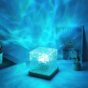 LED Water Ripple Projection Lamp - Tranquil Ambiance Creator